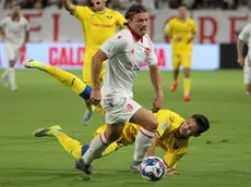 Un momento di Padova-Hellas Verona (foto Piran)
