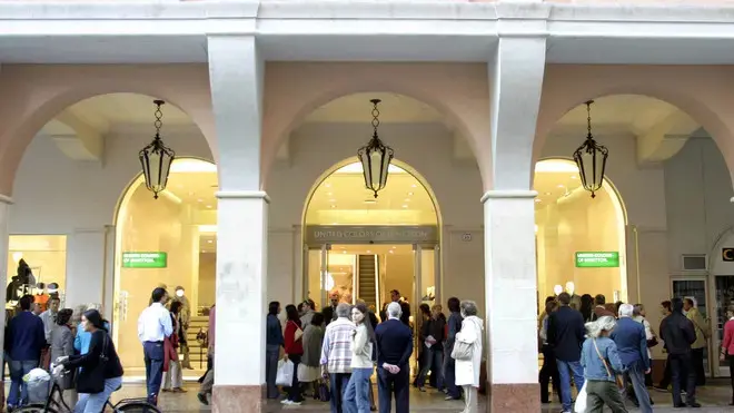 Lo store Benetton a Padova