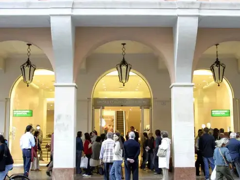 Lo store Benetton a Padova