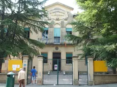 La scuola media Grimani a Marghera