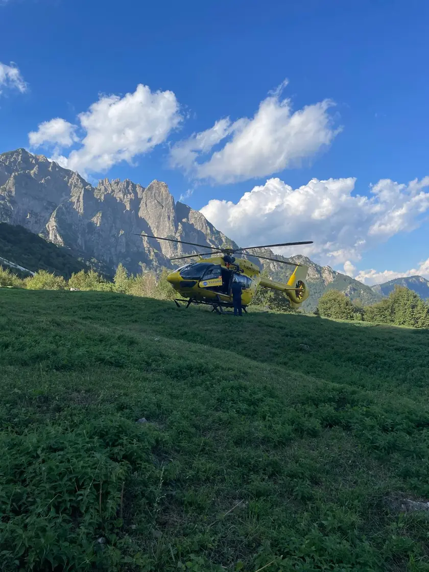 La salma è stata rinvenuta grazie al drone del soccorso alpino