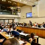 L'aula del Consiglio regionale durante la discussione della legge sul fine vita (foto Marta Buso/Interpress)