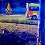 L'incidente mortale a Cittadella (foto vigili del fuoco)