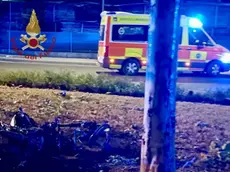 L'incidente mortale a Cittadella (foto vigili del fuoco)