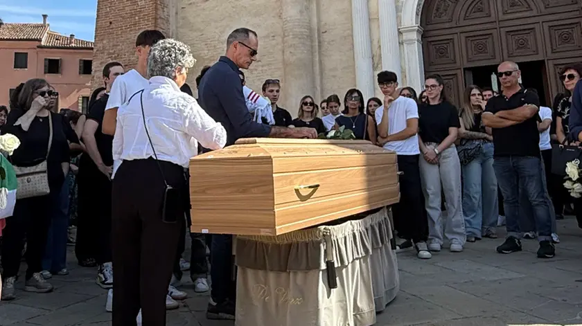 Il funerale nel Duomo di Montagnana