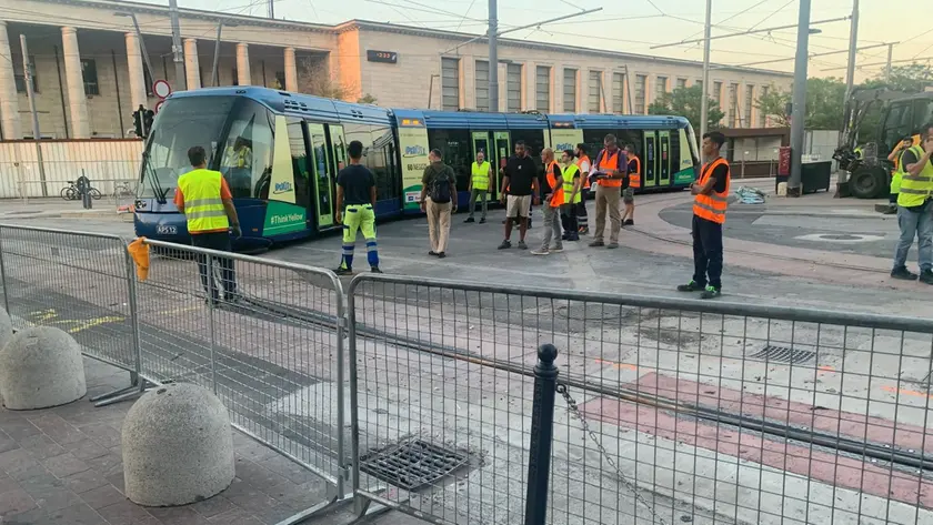 I test alla stazione dei treni di Padova