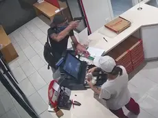 Il momento della rapina