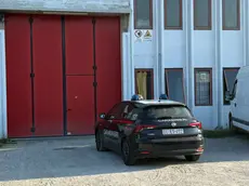 L'intervento dei carabinieri