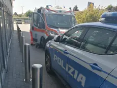 Polizia e Suem intervenuti al supermercato