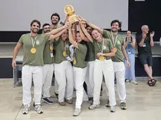 Il team vincitore dell'Università di Padova