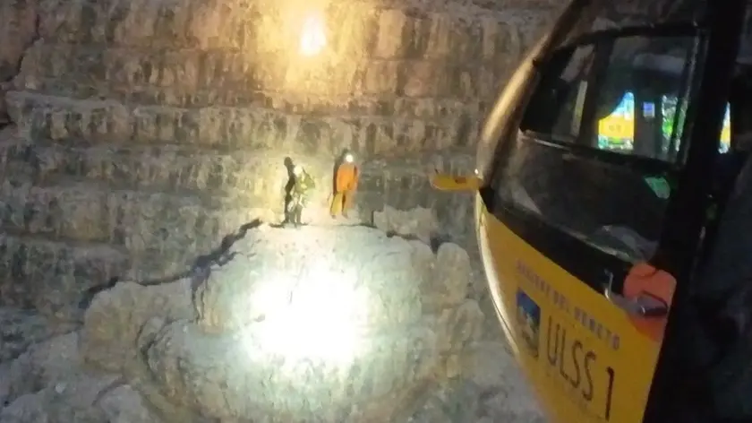 I due alpinisti austriaci recuperati sabato 5 settembre sulla Cima Grande di Lavaredo