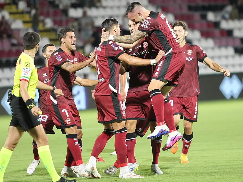 Un momento della partita