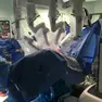 Un intervento chirurgico con l'impiego di robot
