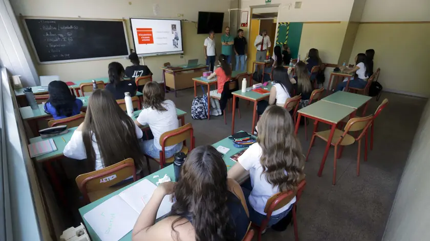 Il primo giorno di scuola allo Scalcerle