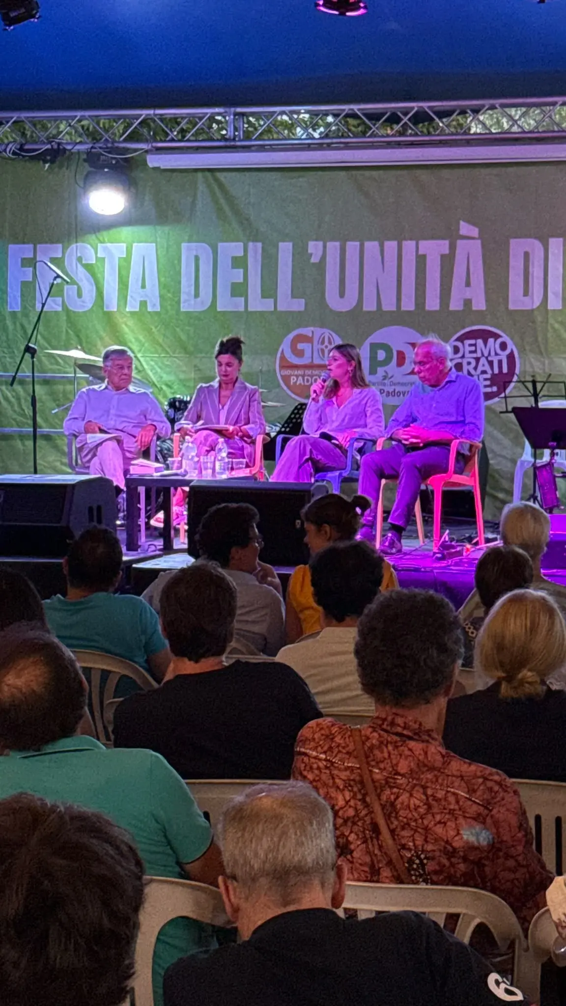 Zanonato alla Festa dell’Unità di Padova: «Vorrei un Pd meno timido»