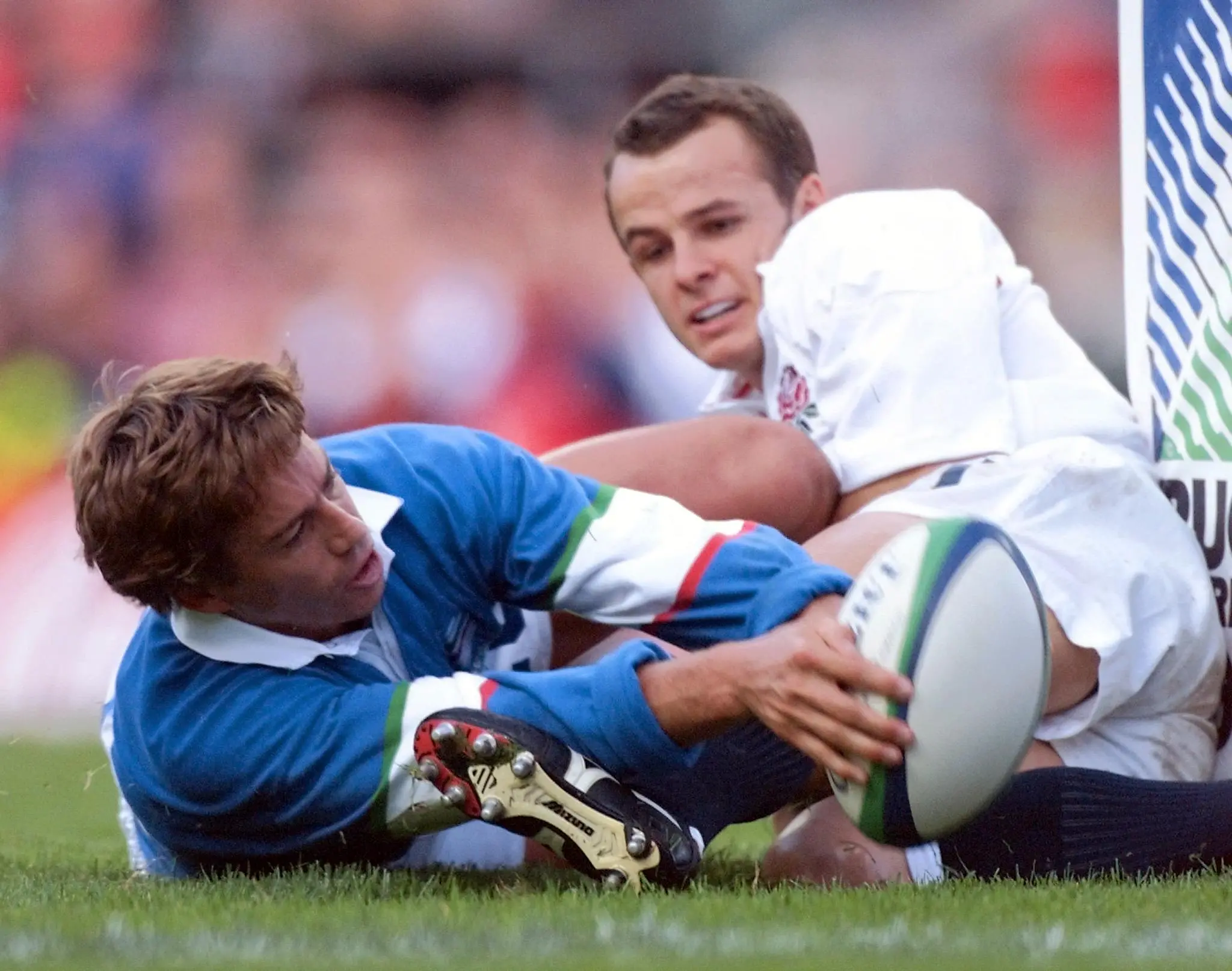 19991002 - CARDIFF, UNITED KINGDOM - SPR: RUGBY: COPPA MONDO; INGHILTERRA-ITALIA. Italian fly-half