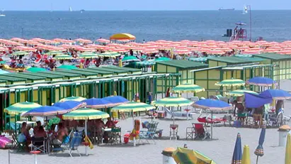 La spiaggia di Sottomarina