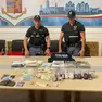 La droga e i contanti sequestrati dalla Squadra mobile di Padova