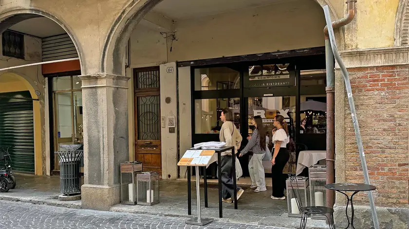 Il Box Downtown in via Umberto I (foto Bianchi)