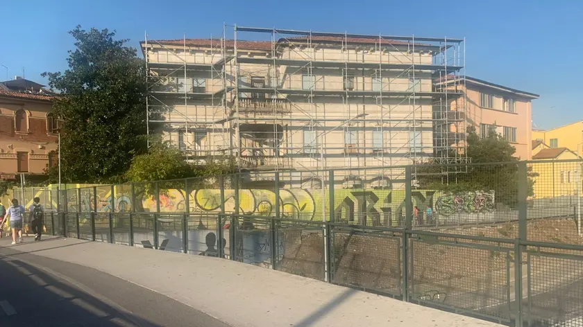 L’ex albergo Abritto all'Arcella