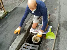 La pulizia delle caditoie