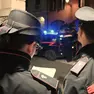 Un controllo dei carabinieri