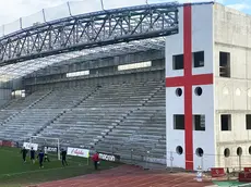 La curva dello stadio Euganeo