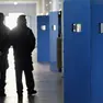 Nella foto agenti di polizia penitenziaria