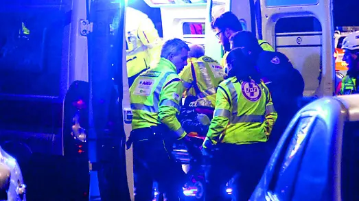 L'anziano è stato soccorso dal Suem 118