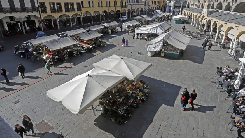Piazza delle Erbe a Padova