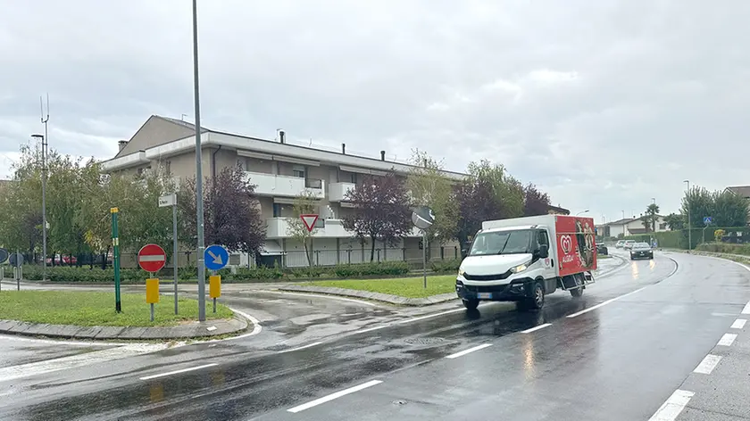 La zona dove si è verificata una delle due rapine