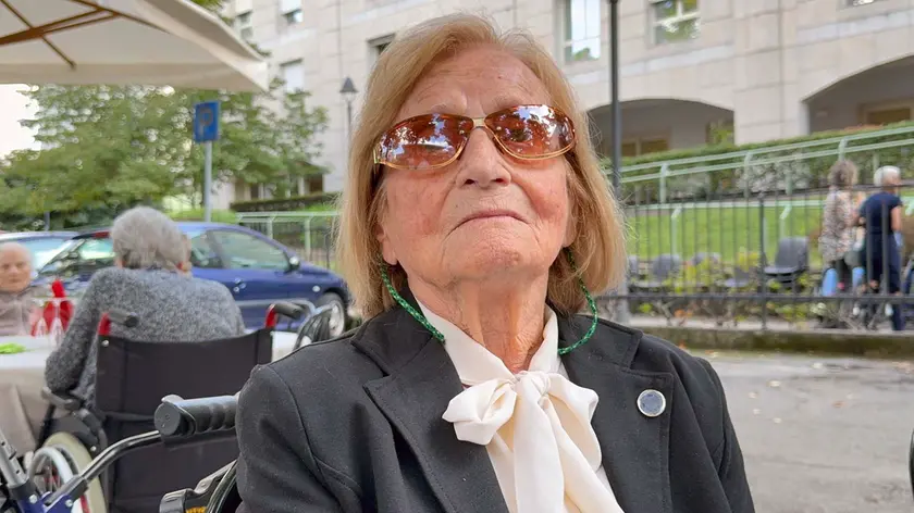 Maria “Jole” Toppao, 100 anni (Foto Bianchi)