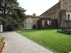 L’ingresso del museo degli Eremitani