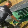 La droga trovata al parco
