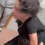 Un momento della rissa che ha coinvolto gli studenti dell'Enaip di Conselve