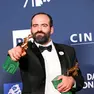 Francesco Sossai durante la cerimonia di premiazione della 71^ edizione dei David di Donatello a Roma