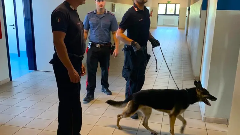 I controlli dei carabinieri a scuola