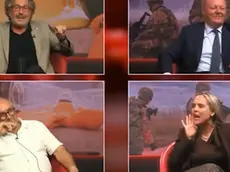Lo scontro in diretta