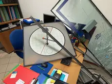 L’ufficio della Htb in via Padana Inferiore