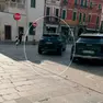L'auto dell’assessore Gianni Mamprin in divieto di sosta in centro a Monselice