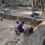 I giovani archeologi al lavoro