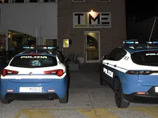 La polizia sul posto