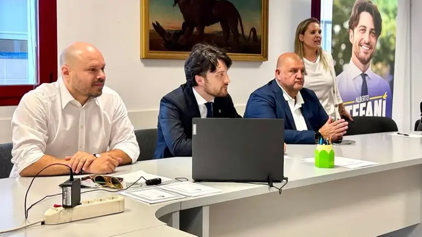 Da sinistra: Aggio, Stefani, Marcato e Pietrogrande