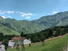 Una veduta della Valle di Seren, beneficiata dal finanziamento