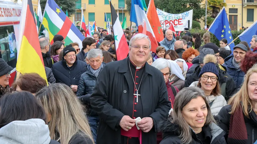 Il vescovo Michele Tomasi