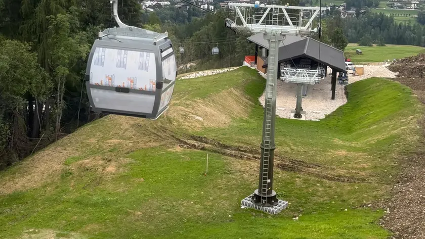 L'area del futuro magazzino
