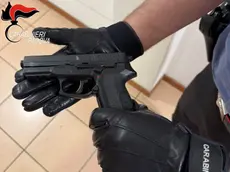 La pistola da softair sequestrata