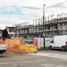 Il cantiere a Ponte San Nicolò dove è morto Pagan