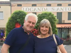 Roberto Cavinato e la moglie Mara Baldassa