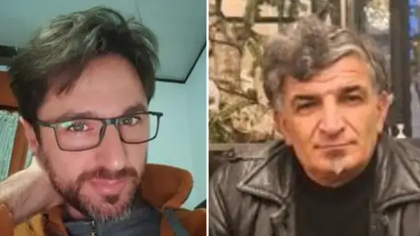 Moreno Violetto e la vittima Fatos Cenaj
